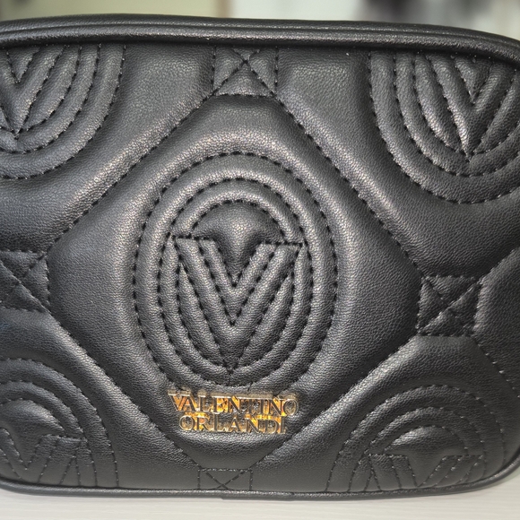 Valentino Orlandi Handbags - Valentino Orlandi Black Quilted Cosmetic Case